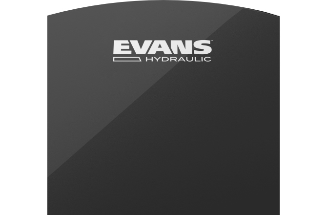 Față pentru toba mare Evans Hydraulic Black Bass Drum 22