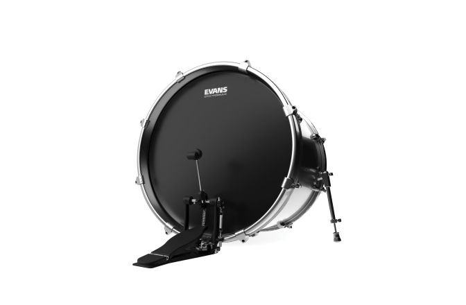 Față pentru toba mare Evans Hydraulic Black Bass Drum 22