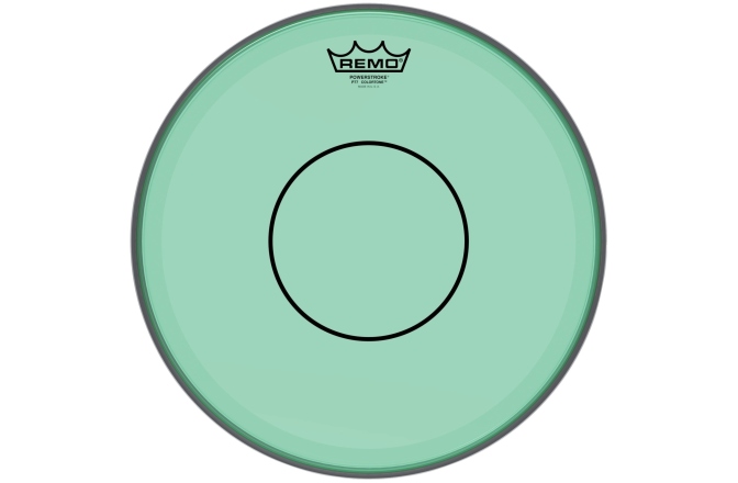 Față tobă mică Remo Colortone Powerstroke 77 clear 13" P7-0313-CT-GN verde