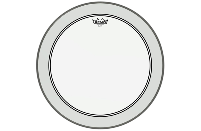 Fata toba Remo Powerstroke 3 Clear bass drum 23" P3-1323-C2