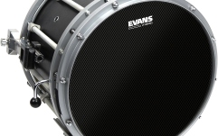 Faţă de tobă de marș Evans Hybrid Black Marching Snare Drum Head 14 Inch