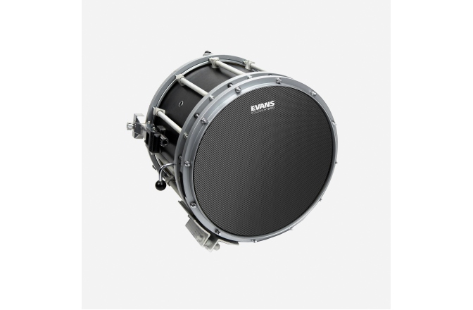 Faţă de tobă de marș Evans Hybrid Grey Marching Snare Drum Head 13 Inch