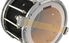 Faţă de tobă de marș Evans MS3 Clear Marching Snare Side Drum Head 14 Inch