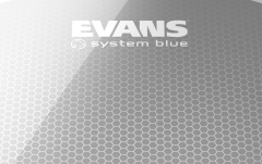Faţă de tobă de marș Evans System Blue SST Marching Tenor Drum Head 8 Inch