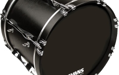 Faţă de tobă mare de marş Evans MX2 Black Marching BD Head 24 Inch