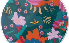 Faţă de Tobă Mare Evans Yellow Submarine Reso BD Under the Sea 22 inch