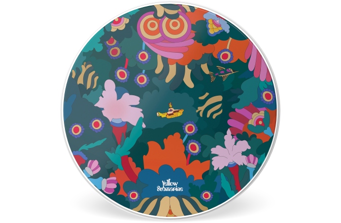 Faţă de Tobă Mare Evans Yellow Submarine Reso BD Under the Sea 22 inch