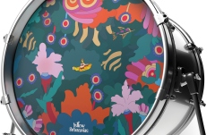 Faţă de Tobă Mare Evans Yellow Submarine Reso BD Under the Sea 22 inch