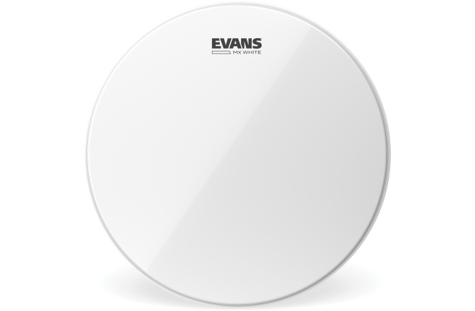 Faţă pentru tobă de marş Evans MX White Marching Tenor Head 6 Inch