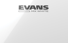 Faţă pentru tobă de marş Evans MX White Marching Tenor Head 6 Inch
