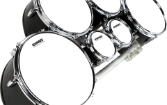 Faţă pentru tobă de marş Evans MX White Marching Tenor Head 6 Inch