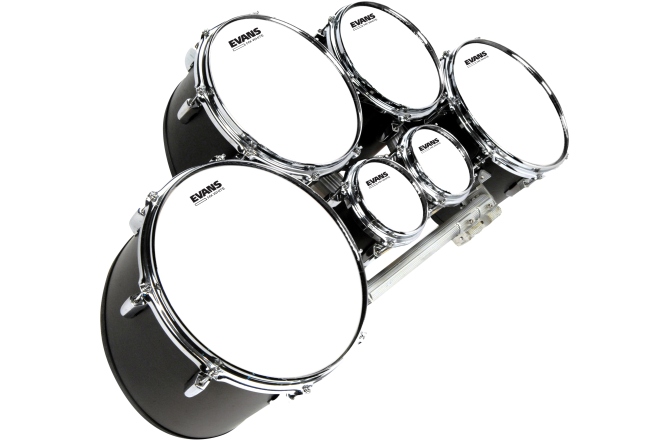 Faţă pentru tobă de marş Evans MX White Marching Tenor Head 6 Inch