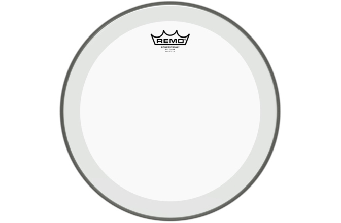 Faţă pentru tom Remo Faţă tobă Powerstroke 4 Clear 15" P4-0315-BP