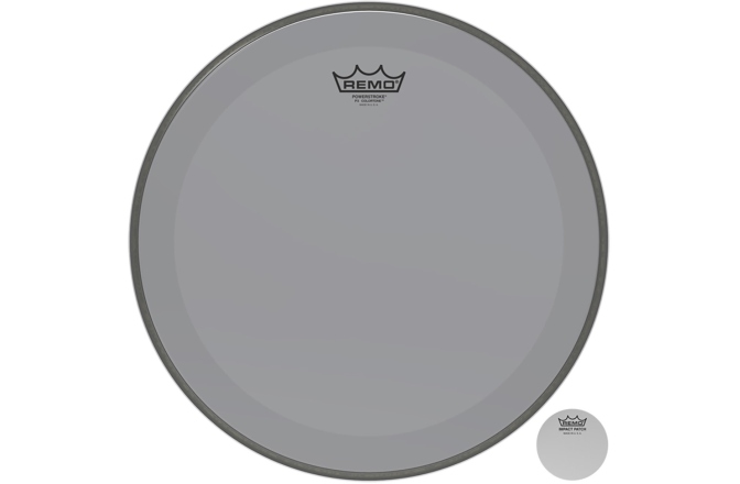 Faţă tobă Remo Faţă tobă Colortone Powerstroke 3 clear 26" P3-1326-CT-SM