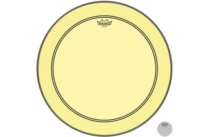Faţă tobă Remo Faţă tobă Colortone Powerstroke 3 clear 26" P3-1326-CT-YE