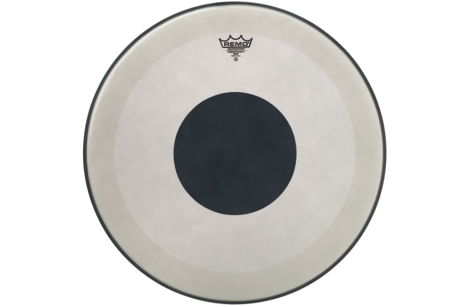 Faţă tobă  Remo Faţă tobă Powerstroke 3 white coated Black Dot 20" P3-1120-10