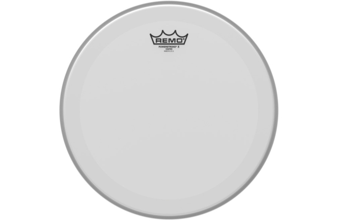 Faţă Tobă Remo Faţă tobă Powerstroke X White coated snare drum 13" PX-0113-BP