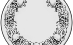 Faţă tobă Remo Faţă tobă Tattoo Skyn Suede 13" Tattoo Skulls TT-0813-AX-T01