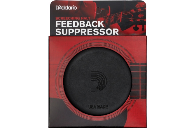 Feedback Eliminator Daddario Screeching Halt Sound Hole Cover