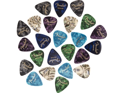 351 Shape Premium Picks -24 Count Pack Multi-Color