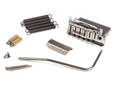 American Ultra Stratocaster Bridge Assembly Polished Steel