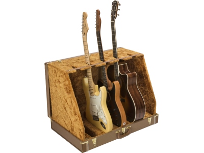 Classic Series Case Stand - 5 Guitar Brown