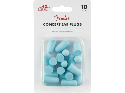 Concert Ear Plugs (10 Pair) Daphne Blue