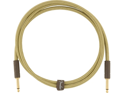 Deluxe Instruments Cable, Straight/Straight, 1.5m, Tweed