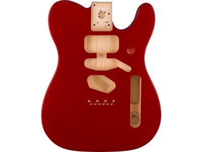 Deluxe Series Telecaster SSH Alder Body Modern Bridge Mount Candy Apple Red