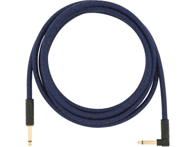 Festival Instrument Cable Straight/Angle 3m Pure Hemp Blue Dream