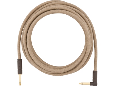 Festival Instrument Cable Straight/Angle 5.6m Pure Hemp Natural