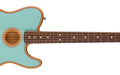 Fender Limited Edition Acoustasonic Player Telecaster Rosewood Fingerboard Daphne Blue