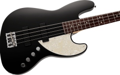 Fender Made in Japan Elemental Jazz Bass®,  Rosewood Fingerboard, Stone Black