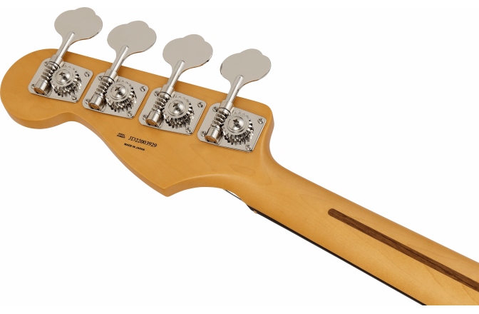Fender Made in Japan Elemental Jazz Bass®,  Rosewood Fingerboard, Stone Black