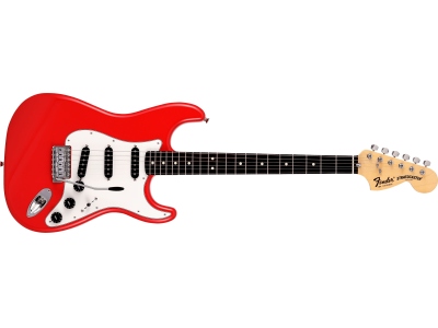 Made in Japan Limited International Color Stratocaster Rosewood Fingerboard, Morocco Red