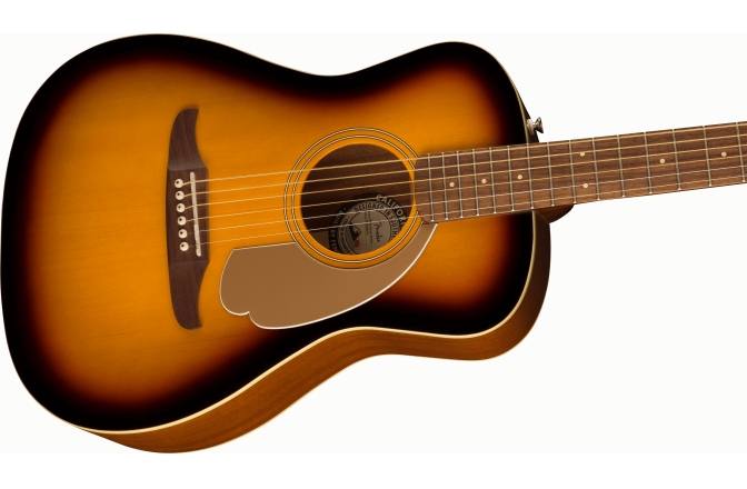 Fender Malibu Player, Walnut Fingerboard, Gold Pickguard, Sunburst