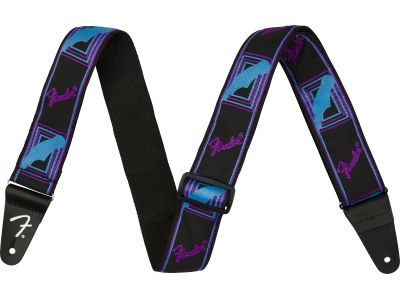 Neon Monogrammed Strap Blue and Purple 2