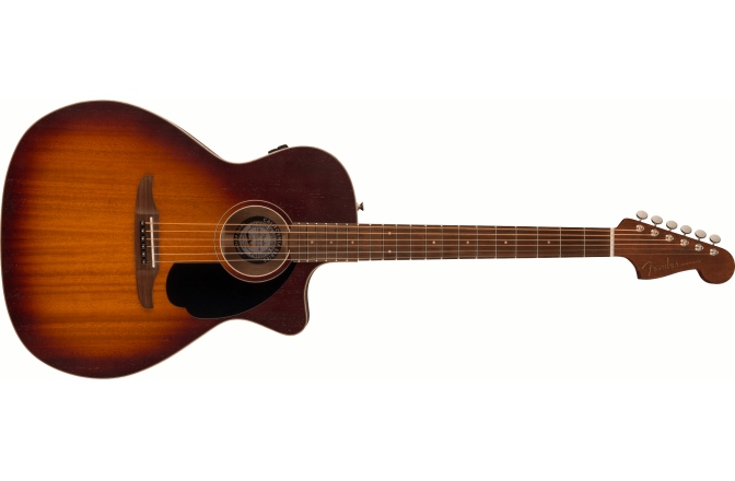 Fender Newporter Special, Pau Ferro Fingerboard, Black Pickguard, Honey Burst