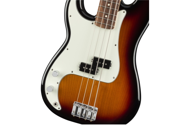 Fender Player Precision Bass® Left-Handed, Pau Ferro Fingerboard, 3-Color Sunburst