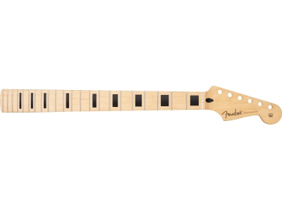 Player Series Stratocaster Neck w/Block Inlays 22 Medium Jumbo Frets Maple