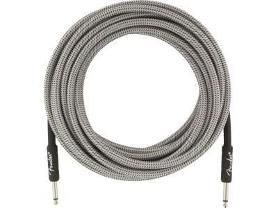 Professional Series Instrument Cable 25' White Tweed