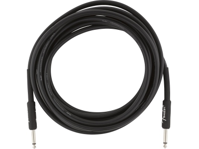 Professional Series Instrument Cable Straight/Straight 15' Black