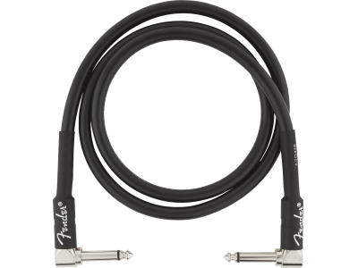 Professional Series Instrument Cables Angle/Angle 3' Black
