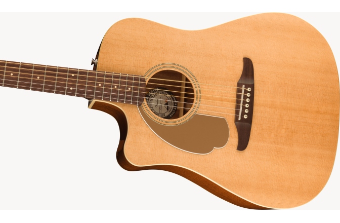 Fender Redondo Player Left-Handed, Walnut Fingerboard, Gold Pickguard, Natural