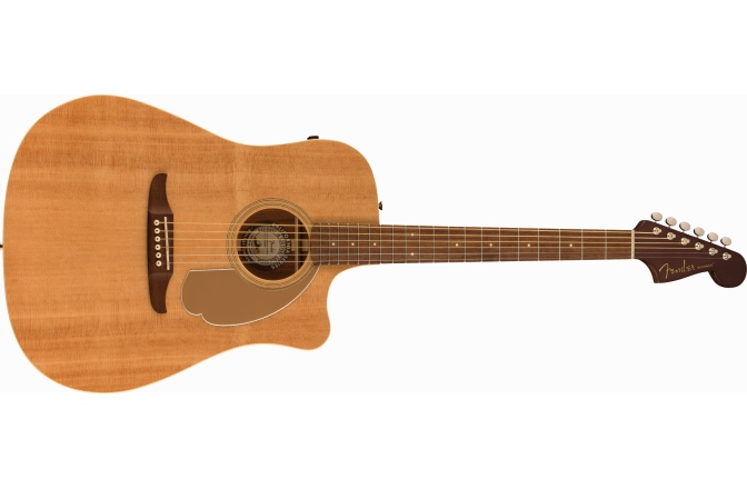 Fender Redondo Player, Walnut Fingerboard, Gold Pickguard, Natural