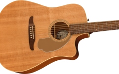 Fender Redondo Player, Walnut Fingerboard, Gold Pickguard, Natural