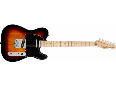 Affinity Telecaster Maple Fingerboard Black Pickguard 3-Color Sunburst