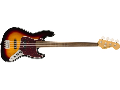 Classic Vibe '60s Jazz Bass Fretless Laurel Fingerboard 3-Color Sunburst