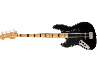 Classic Vibe '70s Jazz Bass Left-Handed Maple Fingerboard Black