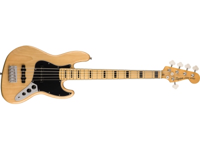 Classic Vibe '70s Jazz Bass V Maple Fingerboard Natural